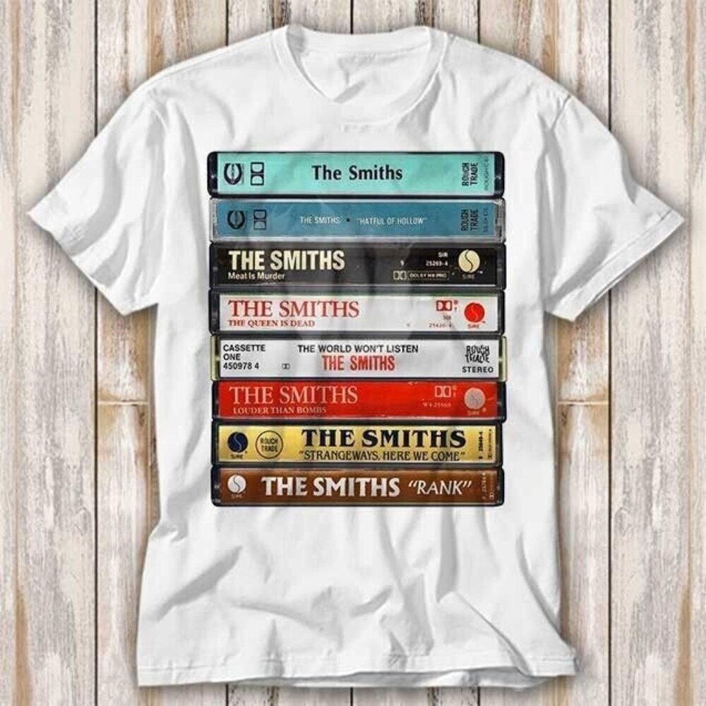 The Smiths Album Cover Cassette Art Graphic Music Fan Unisex Concert T-Shirt